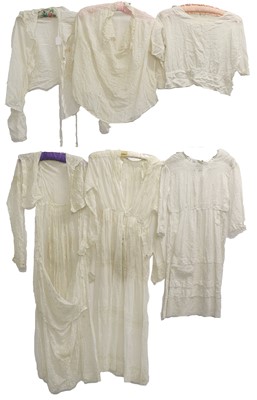 Lot 2242 - Early 19th Century and Later White Costume...