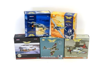 Lot 203 - Corgi Aviation Group 1:72 Scale WWII Group