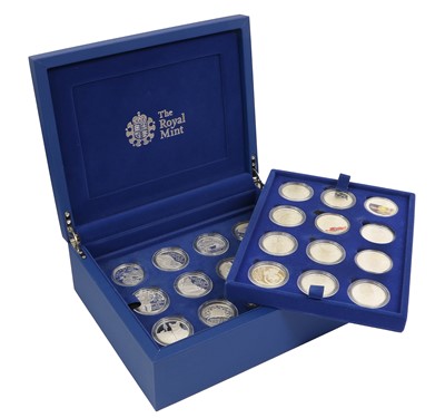 Lot 395 - Queen's Diamond Jubilee Silver Proof...