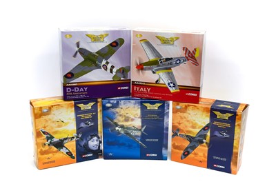 Lot 204 - Corgi Aviation Group 1:72 Scale WWII Group