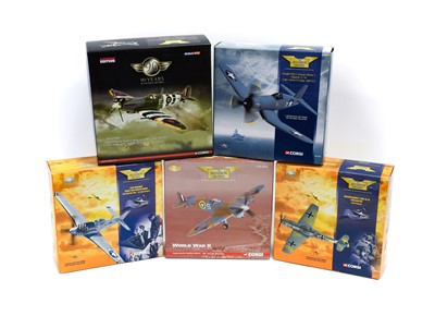 Lot 206 - Corgi Aviation Group 1:72 Scale WWII Group