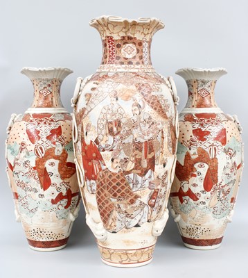 Lot 339 - A 19th Century Japanese Satsuma Vase, 57cm...