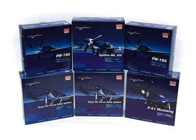 Lot 214 - Hobbymaster 1:48 Scale Aircraft Group