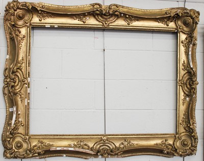 Lot 1136 - A 19th-century Gilt Frame, overall 145cm by...