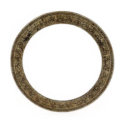 Lot 144 - An Indian Koftgari Quoit (Chakram), 19th...