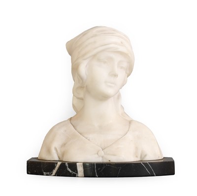 Lot 354 - French School (circa 1900): A White Marble...