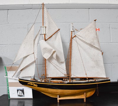 Lot 1364 - A Scale Model of the Schooner ''Bluenose''