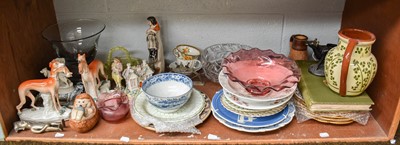 Lot 245 - A Collection 19th Century and Later Ceramics...