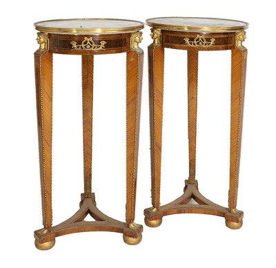 Lot 874 - A Pair of 20th Century Louis XV-Style Walnut,...