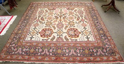 Lot 1002 - Amritsar Carpet, the ivory field of flower...