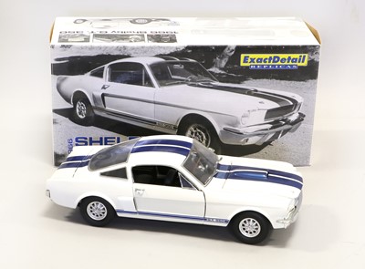 Lot 537 - Exact Detail Replicas 1:18 Scale 1966 Shelby GT350