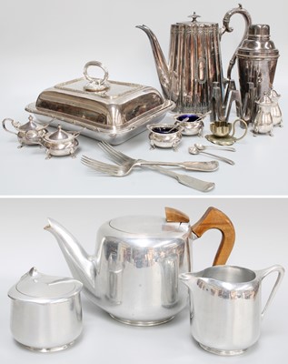 Lot 84 - A Collection of Assorted Silver and Silver...