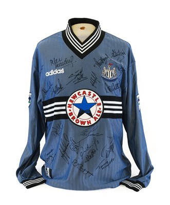 Lot 36 - Newcastle United David Ginola Match Worn Shirt