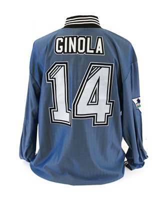 Lot 36 - Newcastle United David Ginola Match Worn Shirt