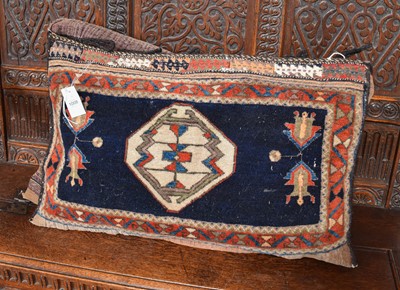 Lot 1008 - Afshar Khorgeen, each face with a deep indigo...