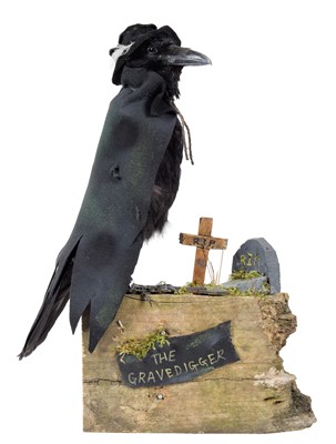 Lot 280 - Taxidermy: An Anthropomorphic Grave Digger...