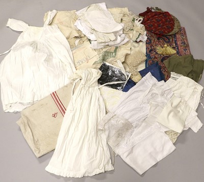 Lot 2005 - Assorted Linen and Textiles and Other Items,...