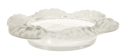 Lot 600 - A Lalique Clear and Frosted Glass Bowl, the...
