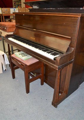 Lot 689 - Challen upright piano and stool