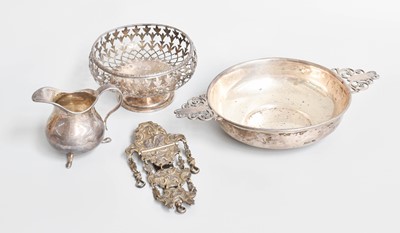 Lot 98 - A Collection of Assorted Silver, comprising a...