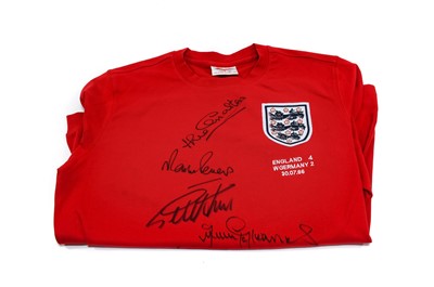 Lot 20 - England 1966 World Cup Final Replica Shirt
