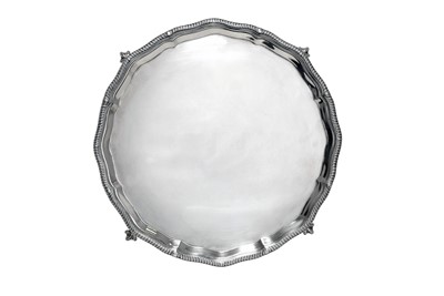 Lot 2450 - A George V Silver Salver