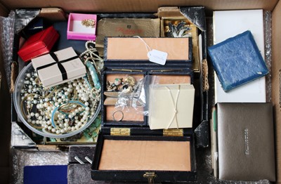 Lot 277 - A Large Quantity of Costume Jewellery,...