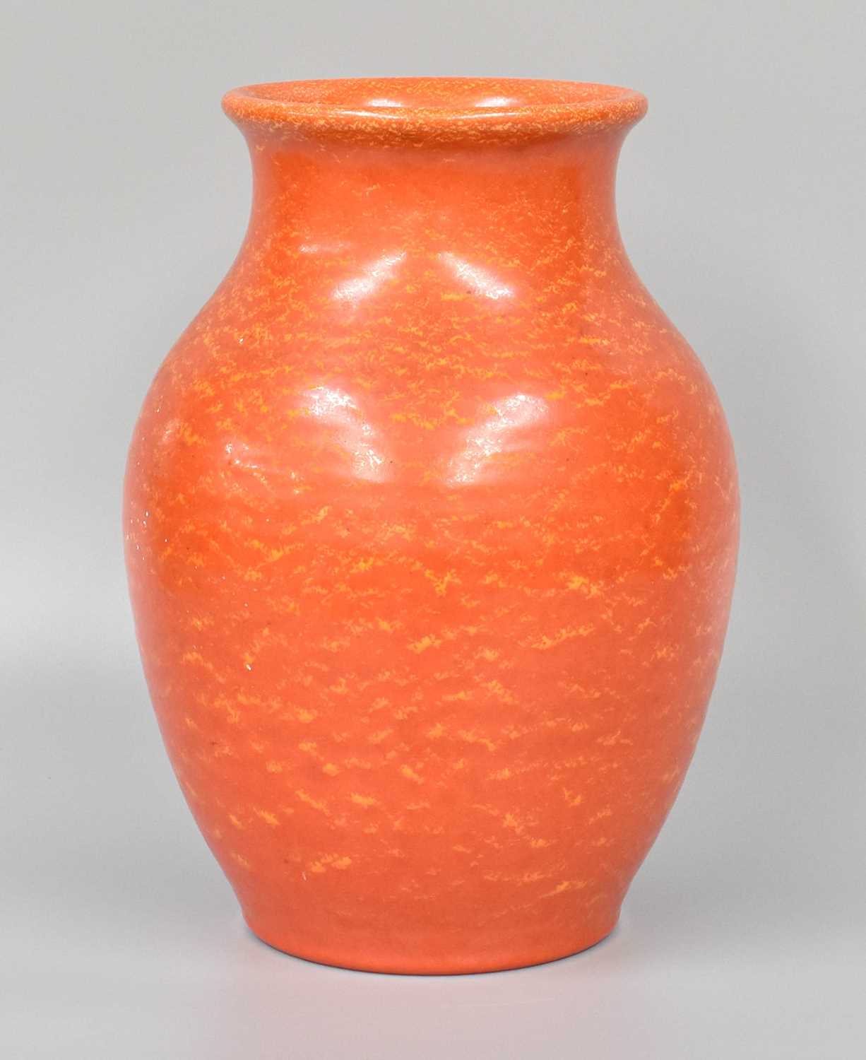 PILKINGTONS ROYAL LANCASTRIAN high quality Large Orange Fully Marked British Art Pottery Vase