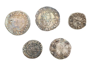Lot 37 - Assortment of Elizabeth I Silver Coins, 5...