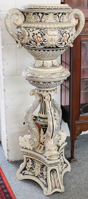 Lot 1130 - A Late Victorian Jardiniere on Stand,...