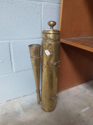 Lot 252 - Simpson Lawrence, Glasgow brass ships fog horn