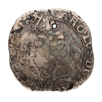 Lot 48 - Charles I, Halfcrown, Late Declaration Issue;...