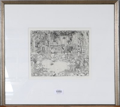 Lot 1093 - Anthony Gross CBE, RA (1905-1984) "La Pouvette"...