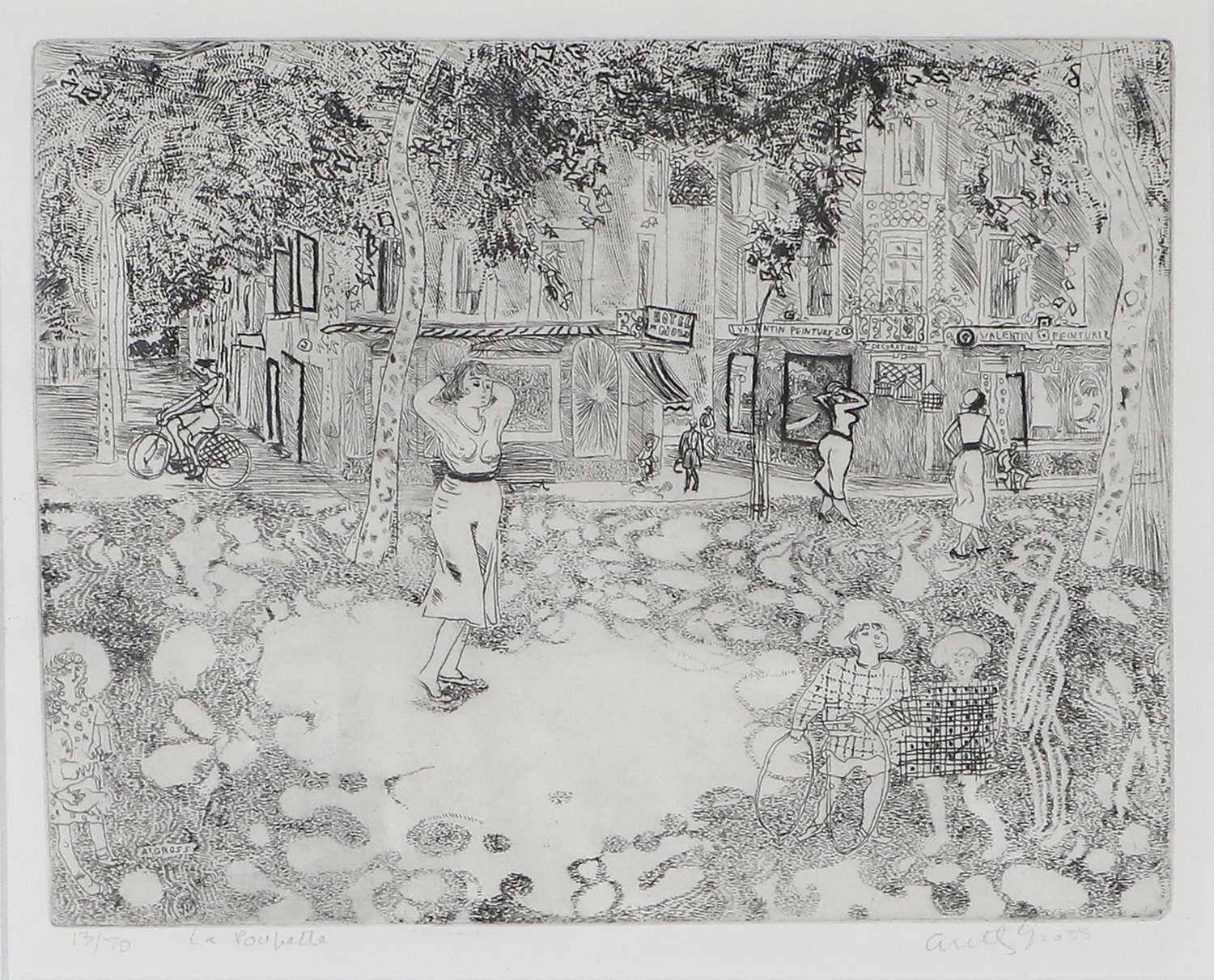 Lot 1093 - Anthony Gross CBE, RA (1905-1984) "La Pouvette"...