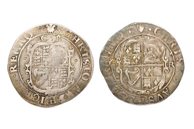 Lot 50 - 2x Charles I, Shillings, Tower Mint, 1630-1 (5....