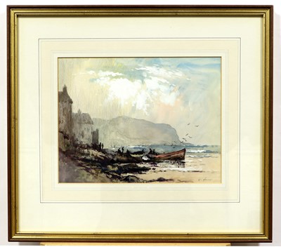 Lot 674 - Robert Leslie Howey (1900-1981) Staithes...