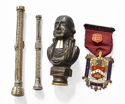 Lot 187 - Two SIlver Propelling Pencils, a silver gilt...