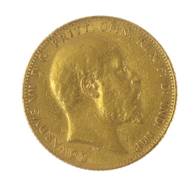 Lot 198 - Edward VII, Sovereign 1904, obv. bare head...