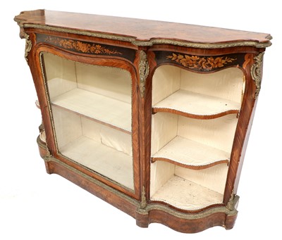 Lot 855 - A Victorian Burr Walnut, Tulipwood-Banded and...