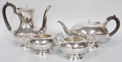 Lot 177 - A Four-Piece Canadian Silver Tea and...