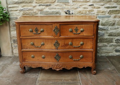 Lot 369 - An 18th Century French Chestnut Serpentine...