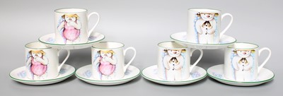 Lot 284 - Royal Doulton "The Snowman" tea cups and...