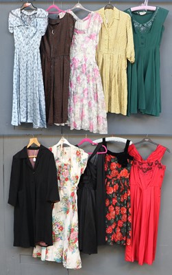 Lot 2157 - Assorted Circa 1950s and 60s Evening Wear,...