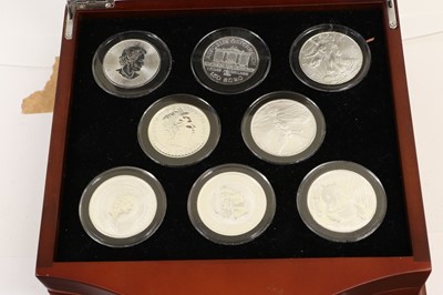 Lot 141 - Brilliant Uncirculated Pure Silver Coins Chest;...