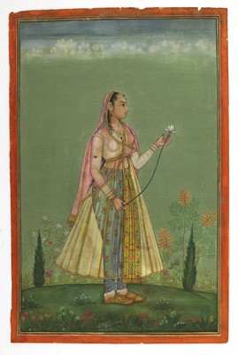 Lot 149 - Indian School (19th century) Study of a Girl...