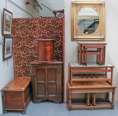 Lot 1174 - A Group of 20th Century Furniture, comprising -...