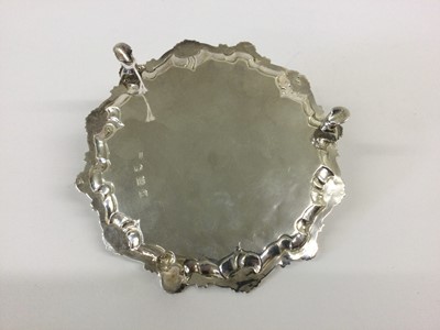 Lot 2329 - A George III Silver Waiter