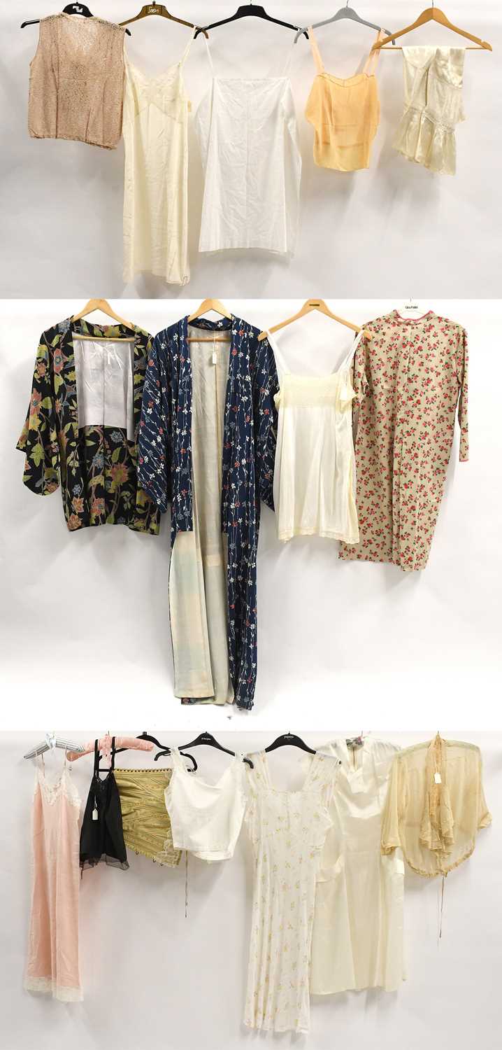 Lot 2237 - Assorted 20th Century Undergarments, Nightwear...