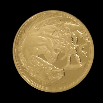 Lot 292 - Gibraltar, Sovereign 2021, (.917 gold, 22mm, 7....