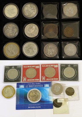 Lot 116 - Small Assortment of British and World Silver...